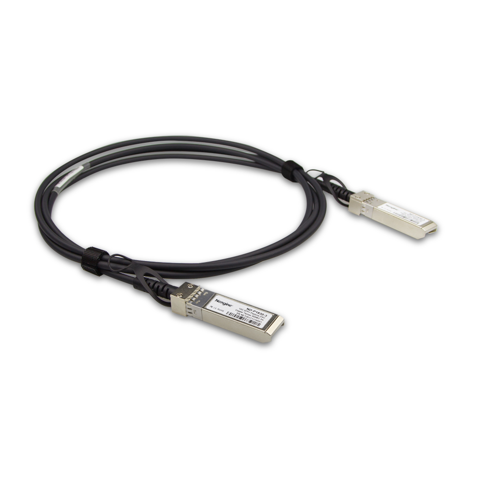 Customized 10G SFP+ Passive Direct Attach Copper Twinax Cable 26AWG
