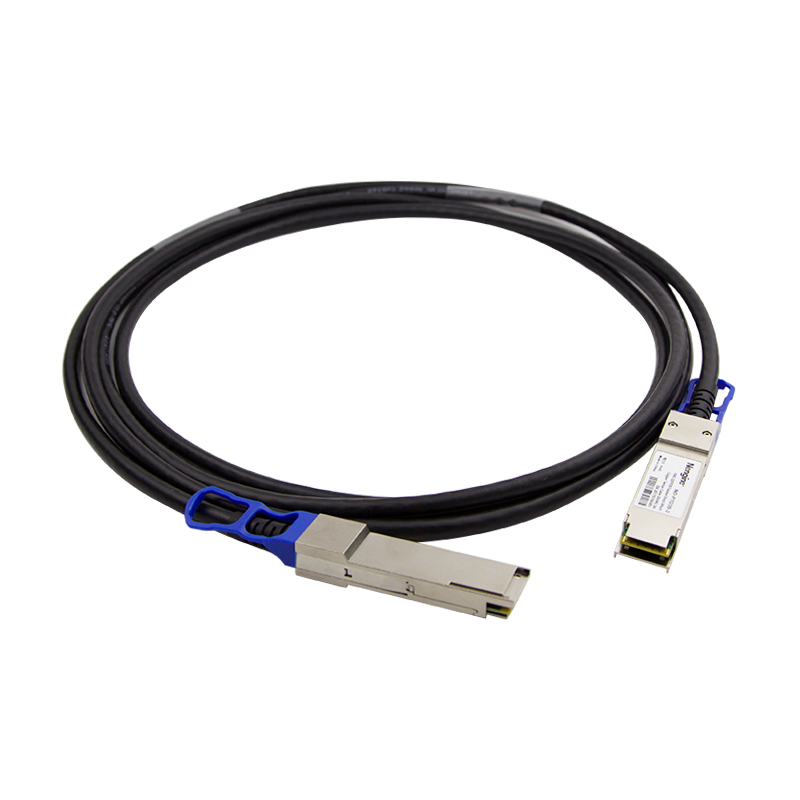 Customized 100G QSFP28 Passive Direct Attach  Copper Twinax Cable 30AWG