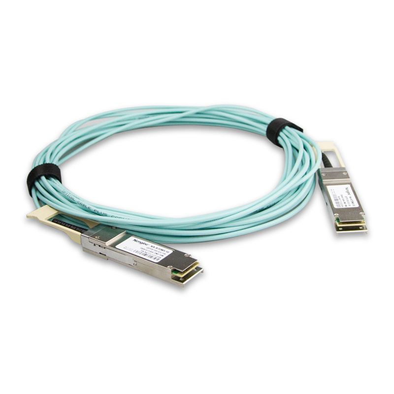 Customized 100G QSFP28 Active Optical Cable OM3